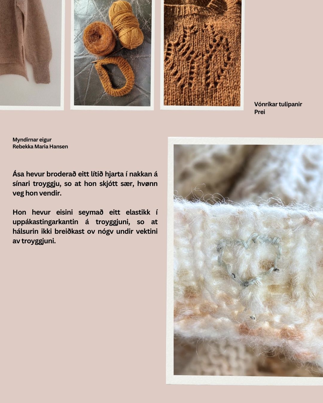Vónríkar tulipanir - troyggja