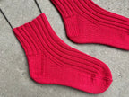 Ribbed socks by GJ (DK)